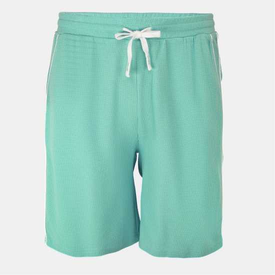 Fabric Мъжки Шорти Waffle Shorts Mens Light Green 