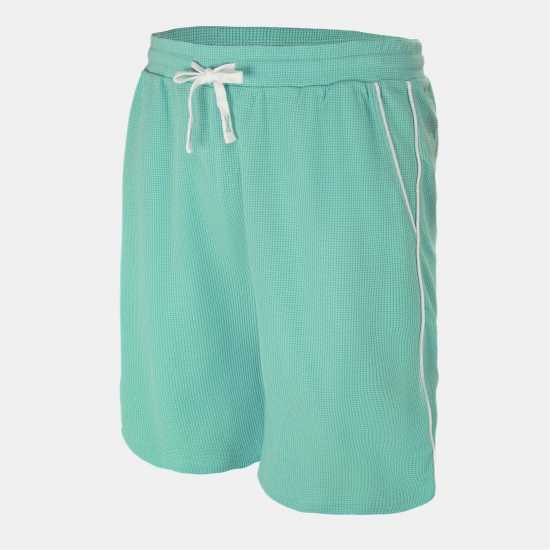 Fabric Мъжки Шорти Waffle Shorts Mens Light Green 