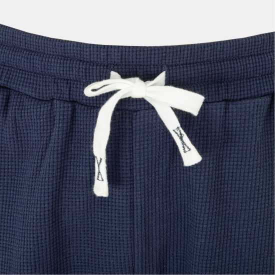 Fabric Мъжки Шорти Waffle Shorts Mens Navy 