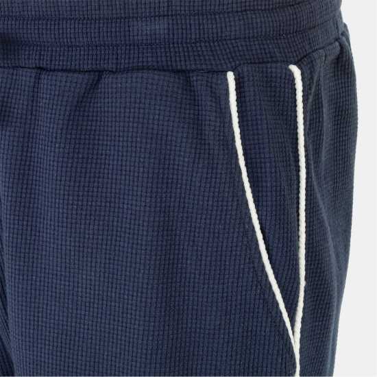 Fabric Мъжки Шорти Waffle Shorts Mens Navy 