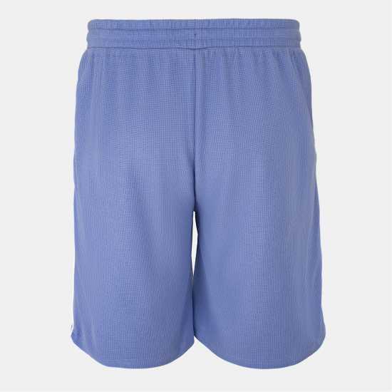 Fabric Waffle Shorts Mens Light Blue 