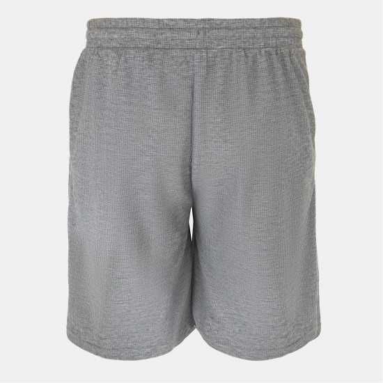 Fabric Мъжки Шорти Waffle Shorts Mens Light Grey 