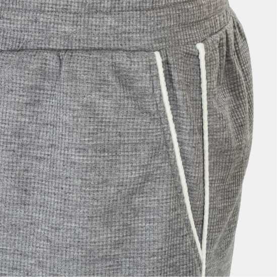 Fabric Мъжки Шорти Waffle Shorts Mens Light Grey 