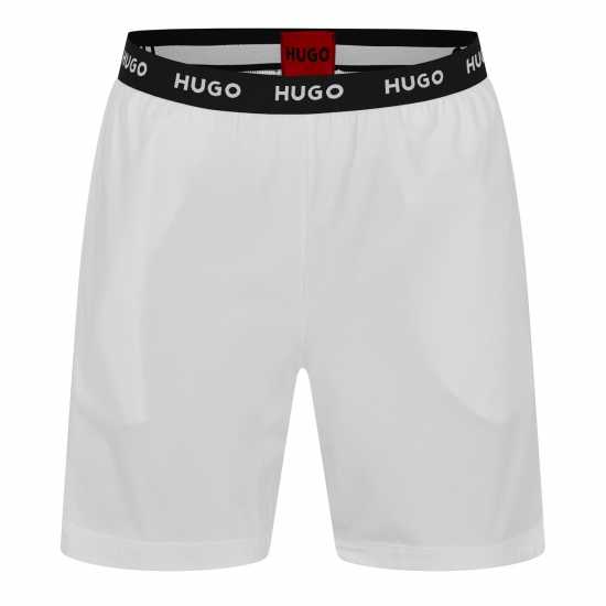 Hugo Boss Hugo Woven Logo Pyjama Shorts  Мъжки пижами
