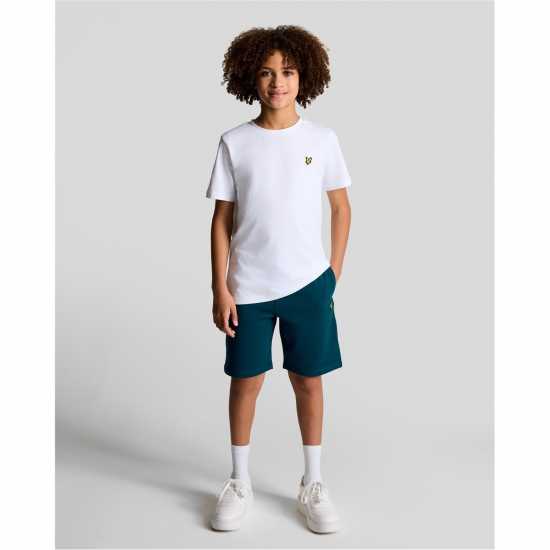 Lyle And Scott Kids' Fleece Jogger Shorts  