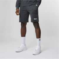 Lonsdale Jersey Lounge Shorts Charcoal Marl Мъжки къси панталони