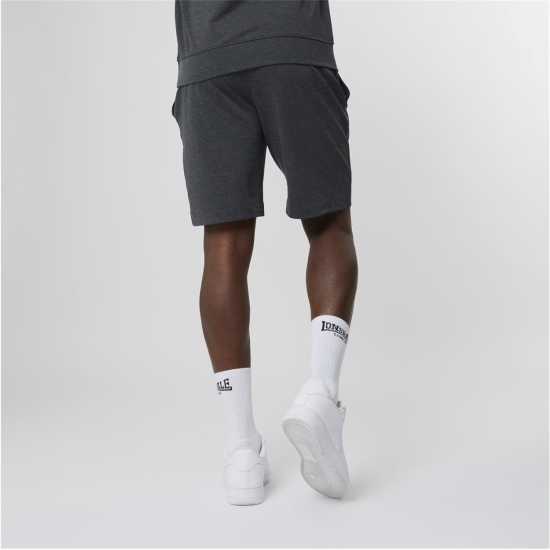 Lonsdale Jersey Lounge Shorts Тъмно сиво марл Мъжки къси панталони