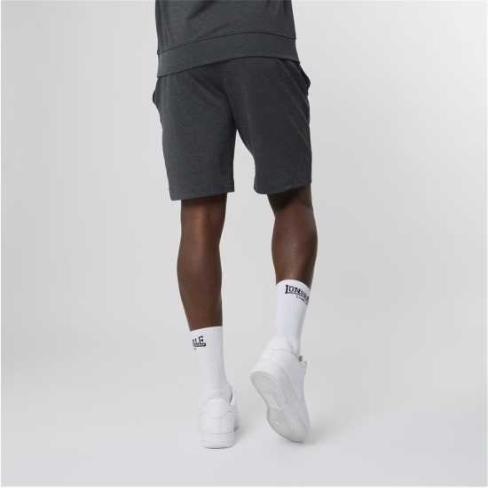 Lonsdale Jersey Lounge Shorts Charcoal Marl Мъжки къси панталони