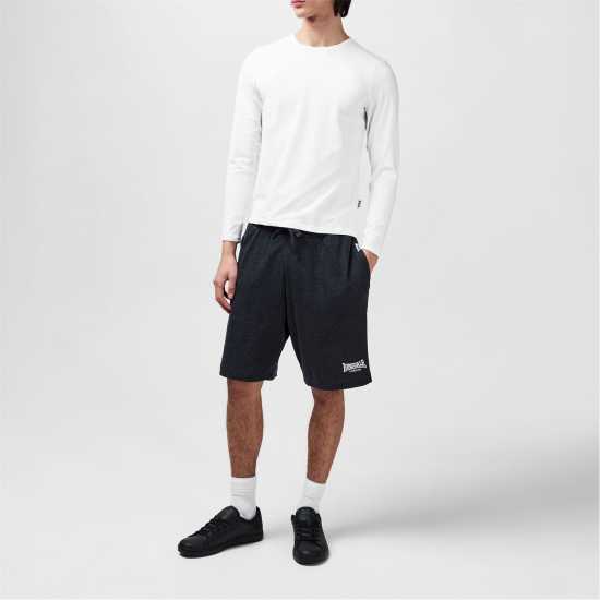 Lonsdale Jersey Lounge Shorts Тъмно сиво марл Мъжки къси панталони