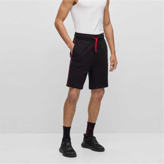 Мъжки къси панталони Hugo Boss Мъжки Шорти Hugo Sporty Logo Shorts Mens Черно Hugo Boss Мъжки Шорти Hugo Sporty Logo Shorts Mens Черно Мъжки къси панталони