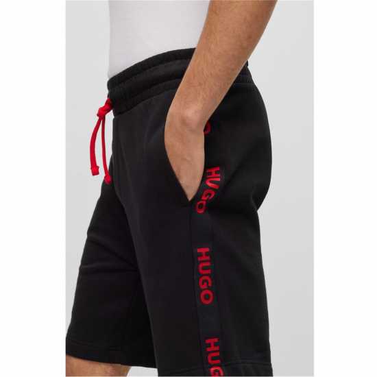 Мъжки къси панталони Hugo Boss Мъжки Шорти Hugo Sporty Logo Shorts Mens Черно Hugo Boss Мъжки Шорти Hugo Sporty Logo Shorts Mens Черно Мъжки къси панталони