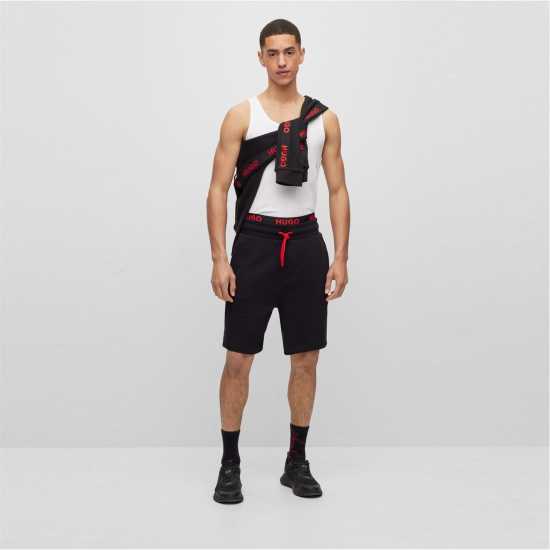 Мъжки къси панталони Hugo Boss Мъжки Шорти Hugo Sporty Logo Shorts Mens Черно Hugo Boss Мъжки Шорти Hugo Sporty Logo Shorts Mens Черно Мъжки къси панталони