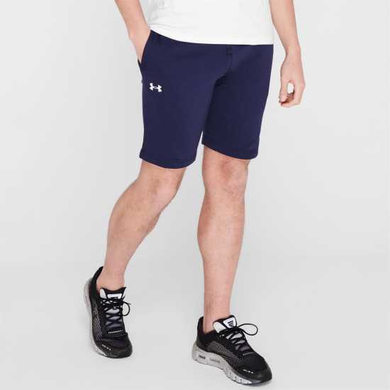 Мъжки къси панталони Under Armour Rival Cotton Shorts Under Armour Rival Cotton Shorts Мъжки къси панталони
