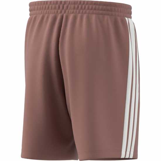 Adidas Мъжки Шорти Полар Essentials 3 Stripe Fleece Shorts Mens Топла глина Мъжки къси панталони