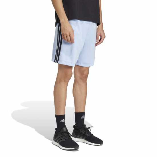 Мъжки къси панталони Adidas Мъжки Шорти Полар Essentials 3 Stripe Fleece Shorts Mens Свети синьо Adidas Мъжки Шорти Полар Essentials 3 Stripe Fleece Shorts Mens Свети синьо Мъжки къси панталони