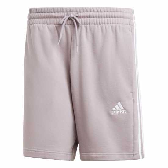 Adidas Мъжки Шорти Полар Essentials 3 Stripe Fleece Shorts Mens Предишно Фиг Мъжки къси панталони