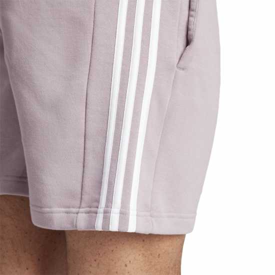 Adidas Мъжки Шорти Полар Essentials 3 Stripe Fleece Shorts Mens Предишно Фиг Мъжки къси панталони