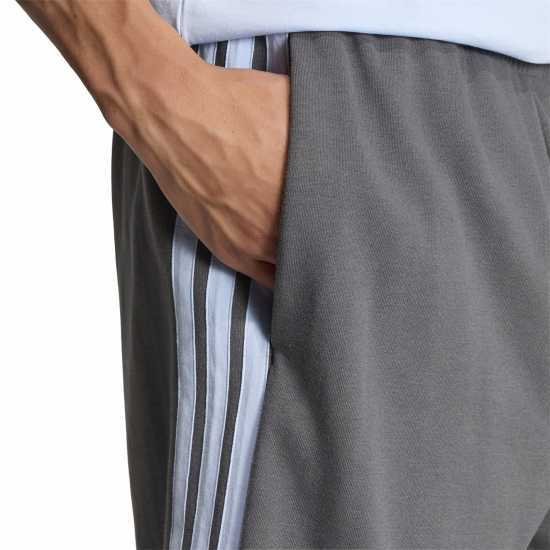 Adidas Мъжки Шорти Полар Essentials 3 Stripe Fleece Shorts Mens  