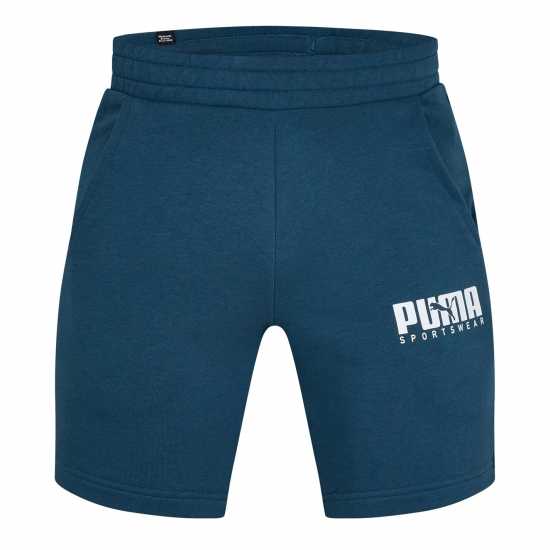Puma Key Graphic Sweat Short 8 Jogger Mens Океанска тропика Мъжки къси панталони