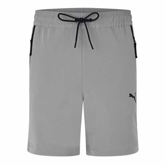 Puma Pumatech Fleece Jogger Shorts Сиво 