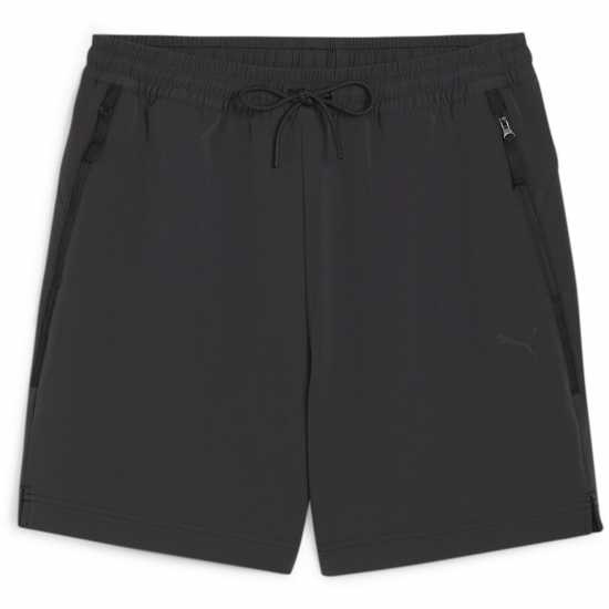 Puma Pumatech Fleece Jogger Shorts Черно Пума 