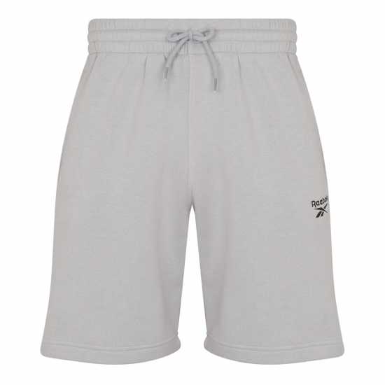 Reebok Мъжки Шорти Id Logo Shorts Mens Grey - Мъжко облекло за едри хора