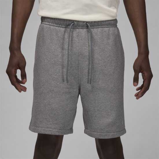 Мъжки Шорти Полар Air Jordan Brooklyn Fleece Shorts Mens Въглероден/Бял Мъжки къси панталони