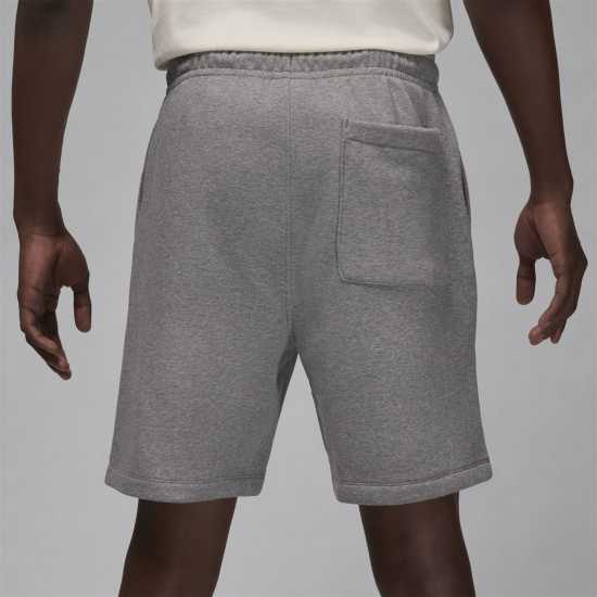 Мъжки Шорти Полар Air Jordan Brooklyn Fleece Shorts Mens Въглероден/Бял Мъжки къси панталони