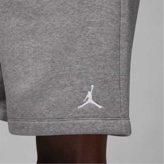 Мъжки Шорти Полар Air Jordan Brooklyn Fleece Shorts Mens Въглероден/Бял Мъжки къси панталони