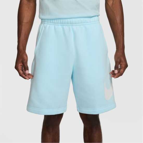 Nike Sportswear Club Men's Graphic Shorts Глакиер Син Мъжки къси панталони