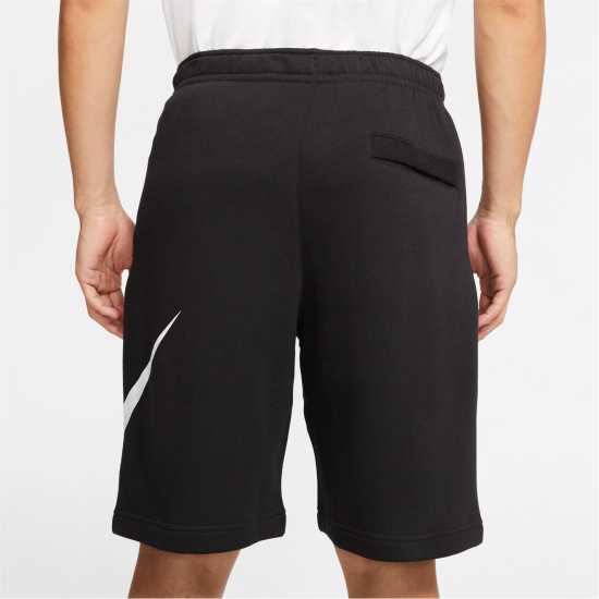 Nike Sportswear Club Men's Graphic Shorts Черно/Бяло 