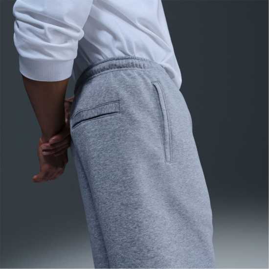 Nike Sportswear Club Men's Graphic Shorts Тъмно сиво/бяло Мъжки къси панталони