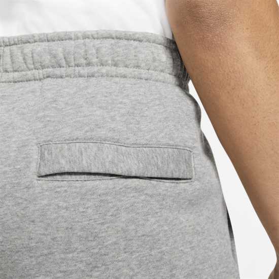 Nike Sportswear Club Men's Graphic Shorts Тъмно сиво/бяло Мъжки къси панталони