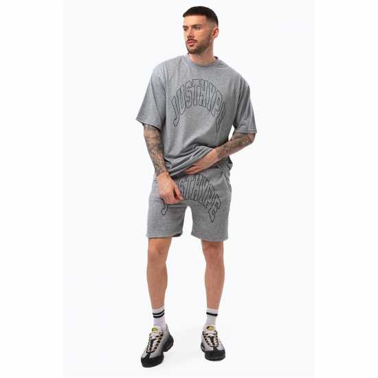 Hype Fleece Jogger Shorts Сиво 