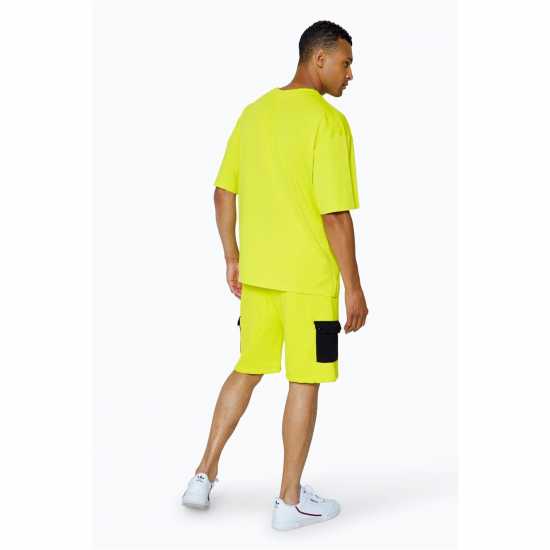 Hype Fleece Jogger Shorts Жълто 