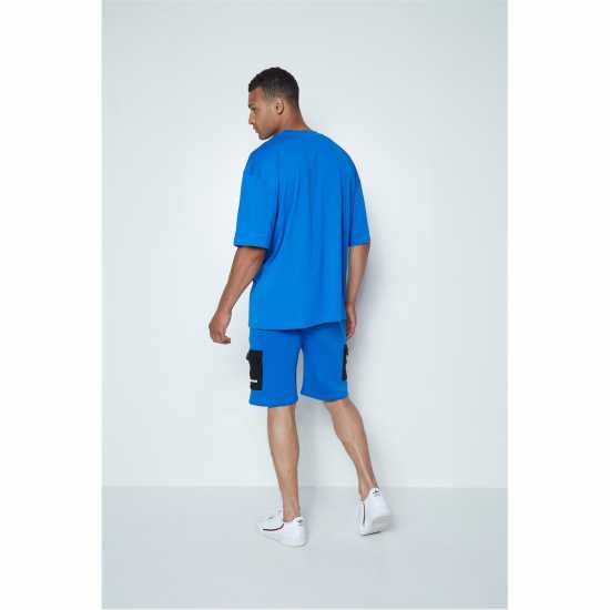 Hype Fleece Jogger Shorts Синьо 