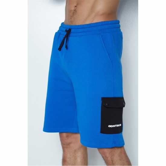 Hype Fleece Jogger Shorts Синьо 