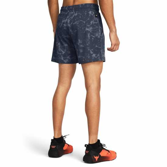 Under Armour All Over Print Fleece Jogger Shorts Сиво 