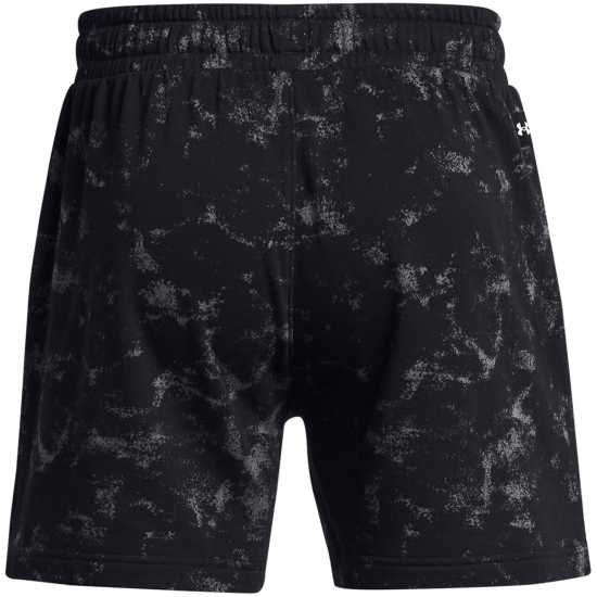 Under Armour All Over Print Fleece Jogger Shorts Черно 