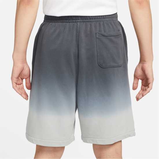 Nike Club Dip Dyed Shorts Smoke Grey Мъжко облекло за едри хора