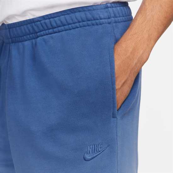 Nike Club Dip Dyed Shorts Navy/Blue Мъжко облекло за едри хора