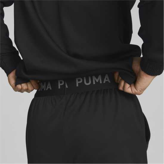 Puma Дамски Къси Шорти За Тренировка Training Shorts Mens Puma Black Мъжко облекло за едри хора