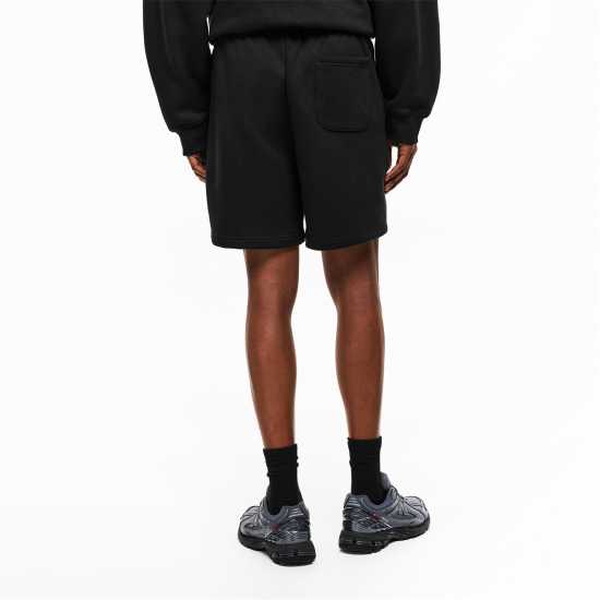 New Balance Men's Fleece Jogger Shorts Black 