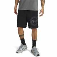 Under Armour Men's Fleece Jogger Shorts Black/Black 