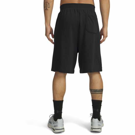 Under Armour Men's Fleece Jogger Shorts Black/Black 