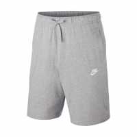 Nike Sportswear Club Men's Shorts Grey Heather Мъжко облекло за едри хора