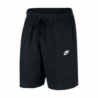 Nike Sportswear Club Men's Shorts Black Мъжко облекло за едри хора