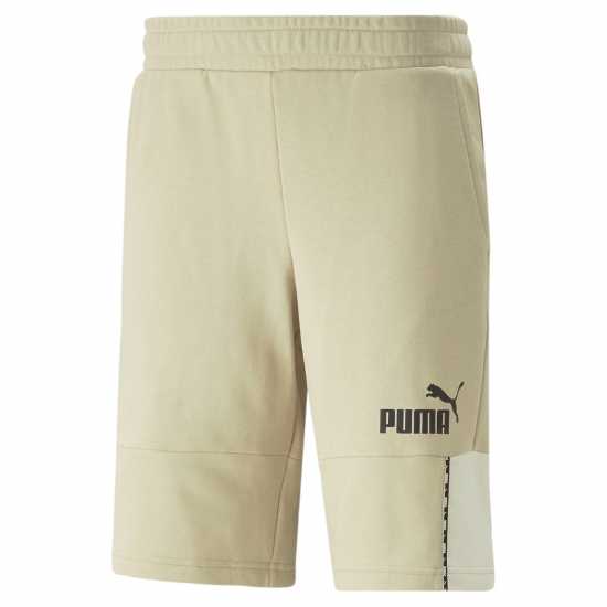 Puma Block X Tape Shorts 10 Tr Granola Мъжко облекло за едри хора