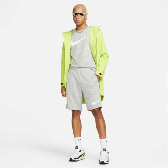 Nike Мъжки Шорти Полар Repeat Fleece Shorts Mens Dk Grey Heather Мъжко облекло за едри хора