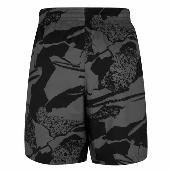 Reebok Спортни Шорти Over Print Performance Shorts Black Мъжки къси панталони